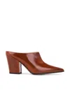 Gianvito Rossi Nuit Mule In Ruty Brown