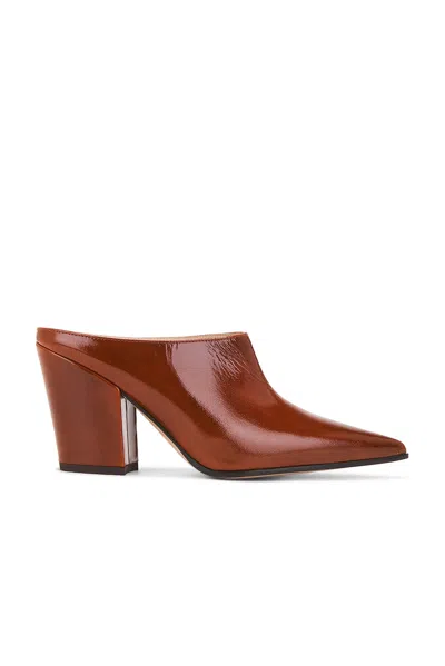 Gianvito Rossi Nuit Mule In Ruty Brown