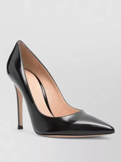 Gianvito Rossi Nuit Stiletto Pumps Patent Calfskin In Black