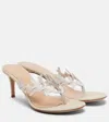 Gianvito Rossi Ocean 70 Leather Thong Sandals In Neutral