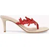 Gianvito Rossi Ocean Thong Sandal In Red