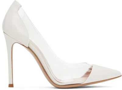 Gianvito Rossi Plexi In White