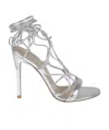 Gianvito Rossi Open-toed Heels In Gray