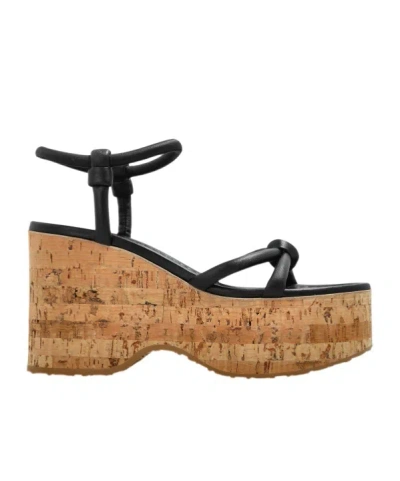 Gianvito Rossi Open-toed High-heeled Sandals In Brown