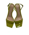 Gianvito Rossi Open-toed High-heeled Sandals In Brown