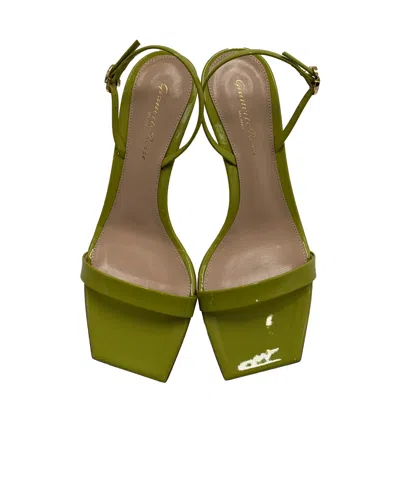 Gianvito Rossi Open-toed High-heeled Sandals In Brown