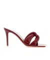 Gianvito Rossi Open-toed High-heeled Sandals In Red