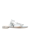 Gianvito Rossi Flavia Embellished Sandals In White