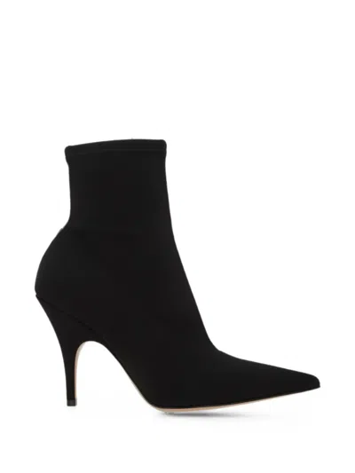 Gianvito Rossi Osaka Pointed-toe Ankle Boots In Black