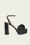 Gianvito Rossi Paradi Platform In Black Nero