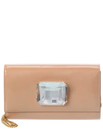 Gianvito Rossi Patent Clutch In Neutral