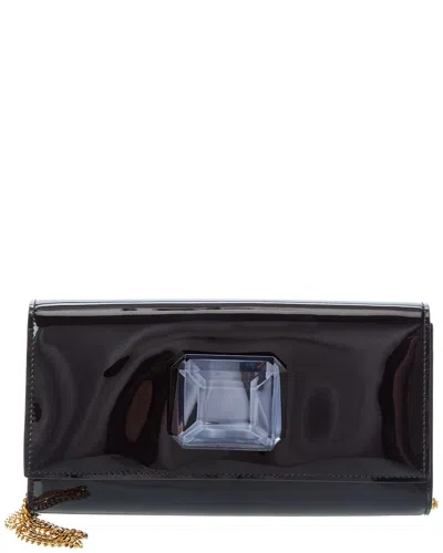 Gianvito Rossi Patent Clutch In Black