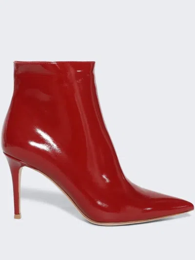 Gianvito Rossi Patent Leather Pointed-toe Boots