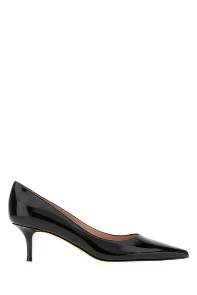 Gianvito Rossi Patent Leather Pump In Black