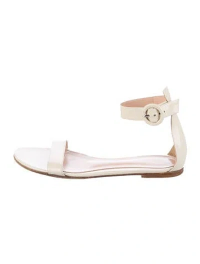 Pre-owned Gianvito Rossi Patent Leather Sandals In Multi