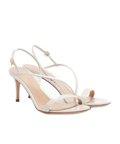 Gianvito Rossi Patent Leather Sandals In Multi