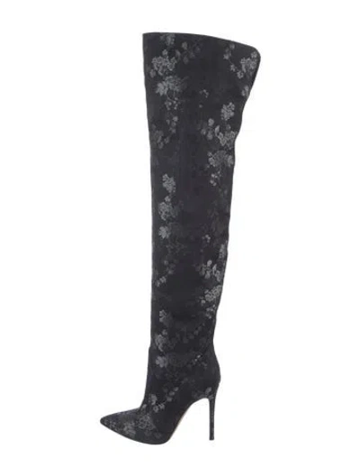 Pre-owned Gianvito Rossi Patterned Boots In Multi