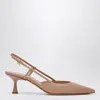 Gianvito Rossi Peach Ascent 55 Slingback Women In Pink