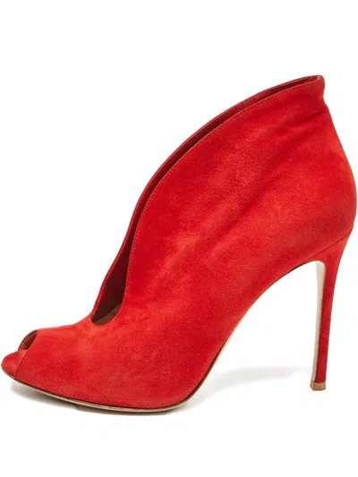 Pre-owned Gianvito Rossi Peep-toe Heeled Pumps