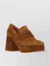 Gianvito Rossi Penny Bar Heeled Loafer