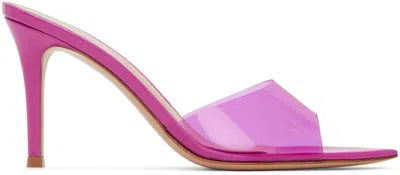 Gianvito Rossi Elle Mules 105 In Bloom+bloom