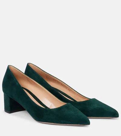 Gianvito Rossi Pumps Piper 45 Aus Veloursleder