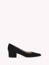 Gianvito Rossi Black Suede Pumps In Black