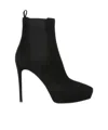 Gianvito Rossi Platform Ankle Boots In Black