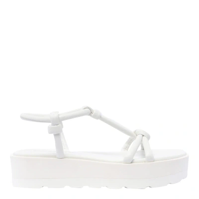 Gianvito Rossi Platform Sandals In White