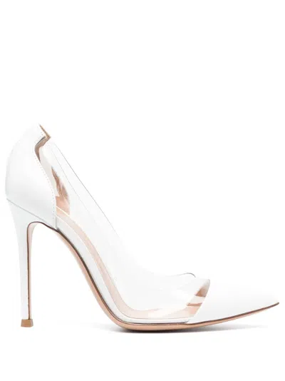 Gianvito Rossi Plexi Patent Leather And Pvc Pumps In Multi
