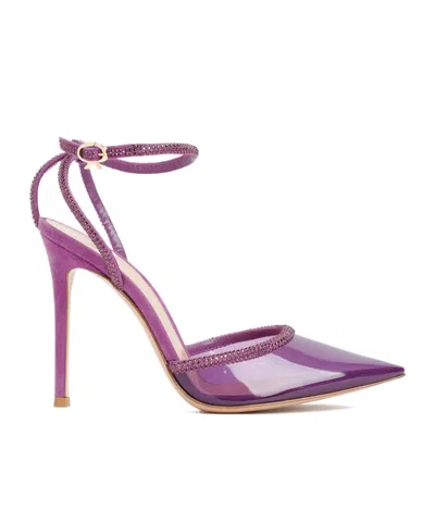 GIANVITO ROSSI GIANVITO ROSSI PLEXI EMBELLISHED PUMPS