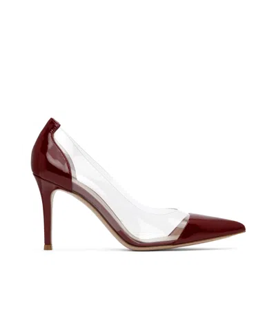 Gianvito Rossi Plexi High Heels In White