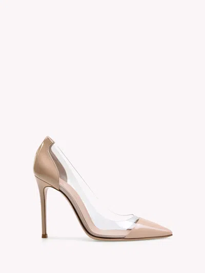 Gianvito Rossi Plexi In Neutrals