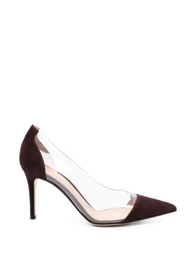 Gianvito Rossi Plexi Pumps In Black