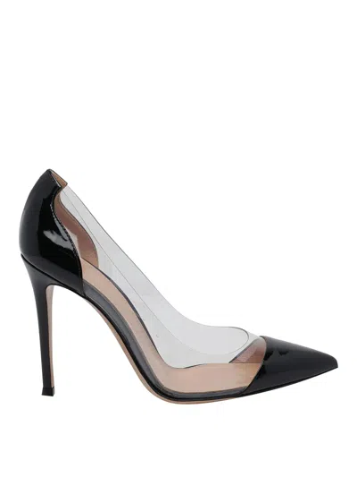 Gianvito Rossi Plexi Pumps In Animal Print