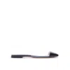 Gianvito Rossi Plexi Flat Slingback