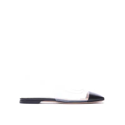 Gianvito Rossi Plexi Slingback Flats Women