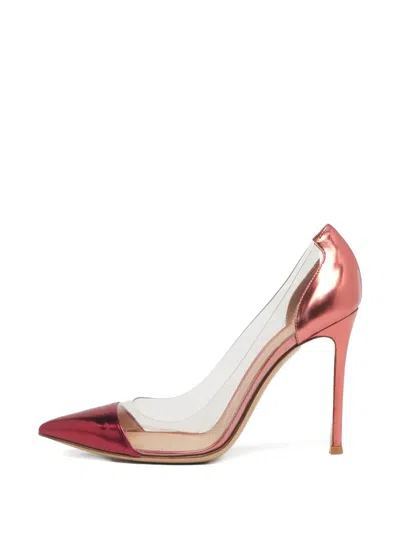 Pre-owned Gianvito Rossi Point-toe Pumps In Pink