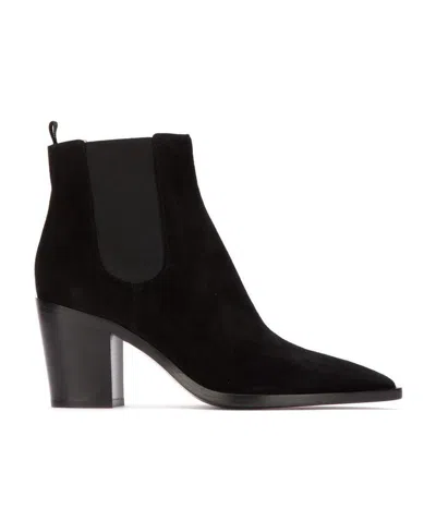 Gianvito Rossi Woman Ankle Boots Black Size 7 Soft Leather