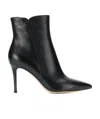 Gianvito Rossi Levy Ankle Boots In Black