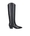 Gianvito Rossi Pointed Boots In Black