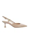 Gianvito Rossi Pointed High-heeled Sandals In Neutral