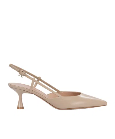 GIANVITO ROSSI POINTED HIGH-HEELED SANDALS