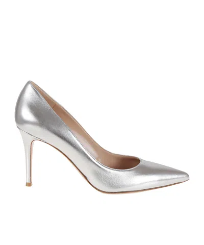GIANVITO ROSSI GIANVITO ROSSI METALLIC POINTED-TOE PUMPS