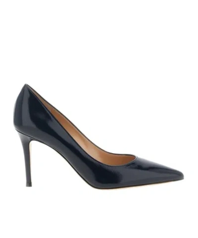 Gianvito Rossi Pointed Toe High Heeled Pumps In Black