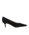 Gianvito Rossi Gianvito 55mm Suede Pumps In Black