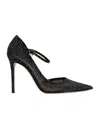 Gianvito Rossi Rania 105 Mary Jane Crystal Pumps In Black