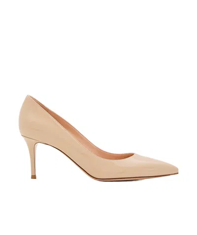 Gianvito Rossi Pointed High Heels In Nude