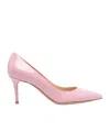 Gianvito Rossi Gianvito 70mm Leather Pumps In Pink