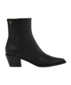 Gianvito Rossi Pointed Short Boots In Black